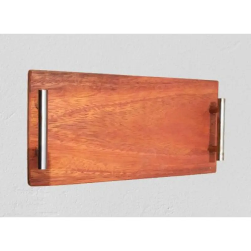 Picture of Mini Size 12 inch long  Serving Tray with  Steel Handle - Multicolor