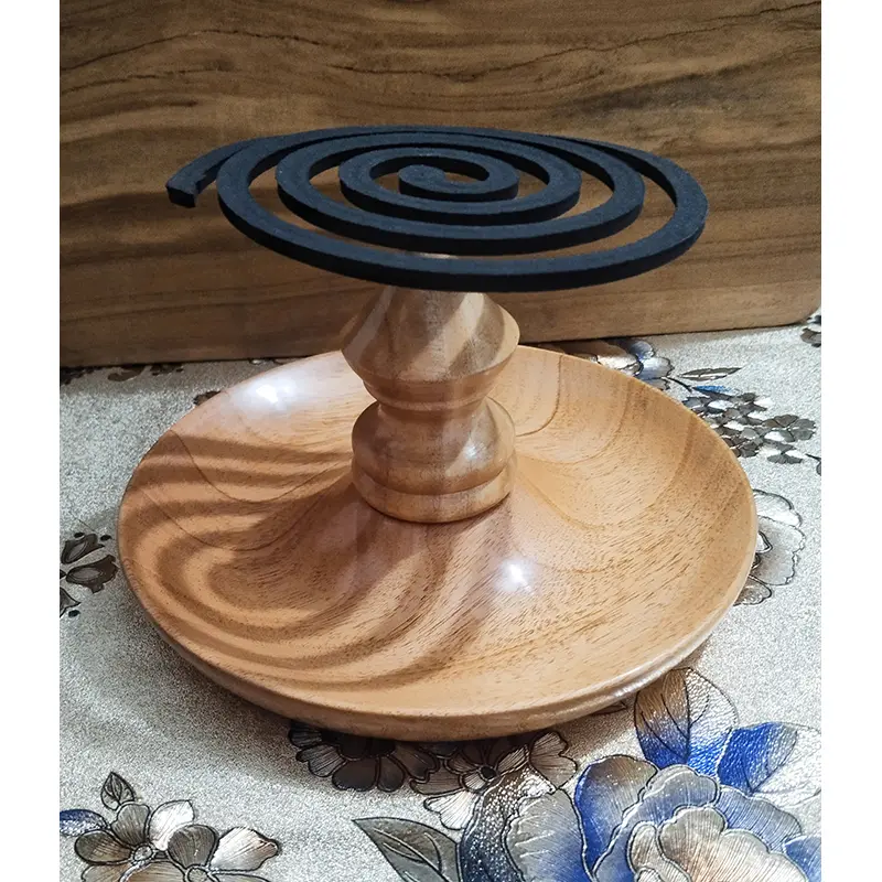 Picture of Eco Friendly High Quality Wooden Coil Holder Coil Stand for Restaurant Hotel Office and Home - Multicolor