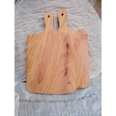 Picture of Vietnam style wooden chopping board ( 17 INCH by 10 inch) - Multicolor