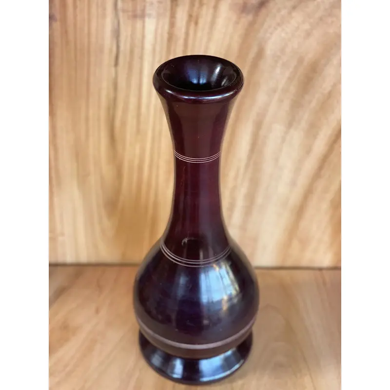 Picture of Wooden big size flower vase, flower holder for decoration ( 14 inch ) - Multicolor