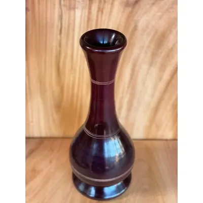 Picture of Wooden big size flower vase, flower holder for decoration ( 14 inch ) - Multicolor