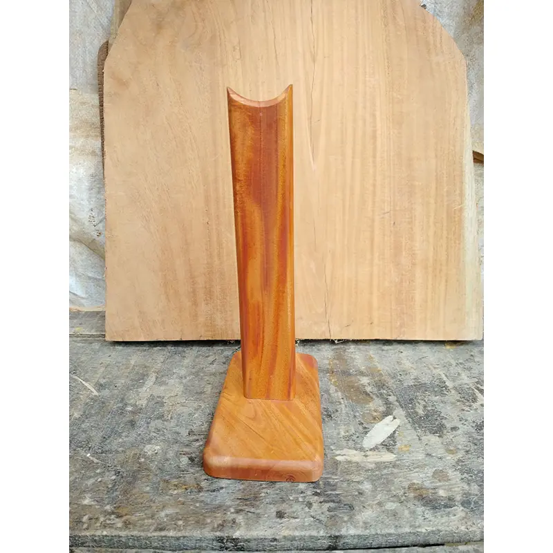 Picture of daily uses wooden headphone / earphone stand - Multicolor