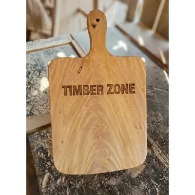 Picture of ( 10 inch * 17 inch ) mahogany wooden chopping board , wooden cutting board - Multicolor