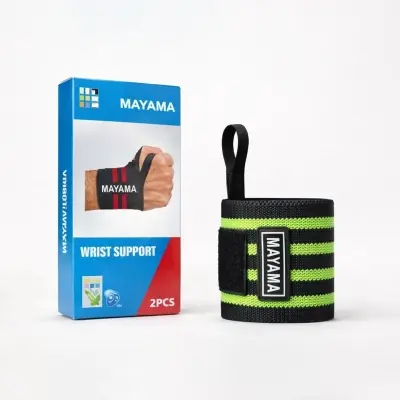 Picture of Adjustable Weight Lifting Wrist Wraps – Mayama