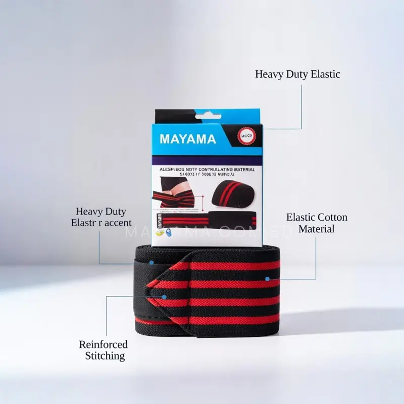 Picture of Adjustable Elastic Gym Knee Support Wrap – Mayama