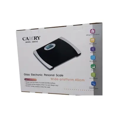 Picture of Camry Digital Bathroom Scale Health monitor device with Max Capacity 200 kg