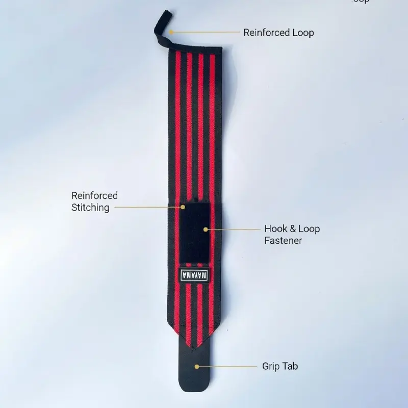 Picture of Adjustable Weight Lifting Wrist Wraps – Mayama