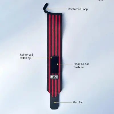 Picture of Adjustable Weight Lifting Wrist Wraps – Mayama