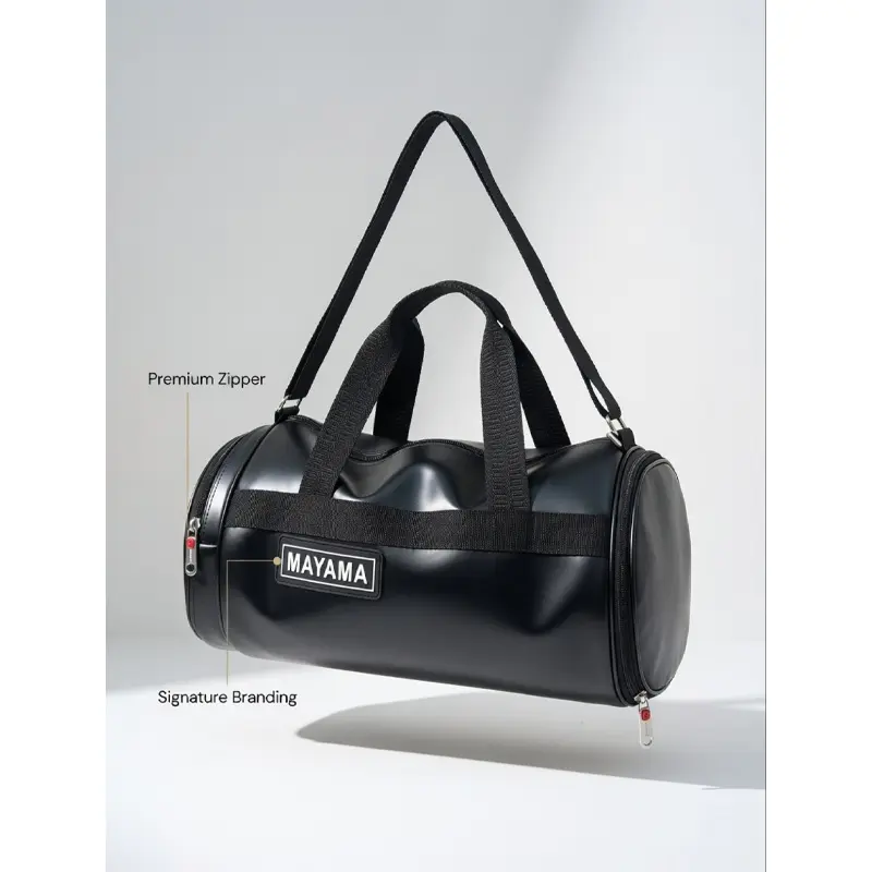 Picture of Premium Black Gym Travel Duffle Bag – Mayama