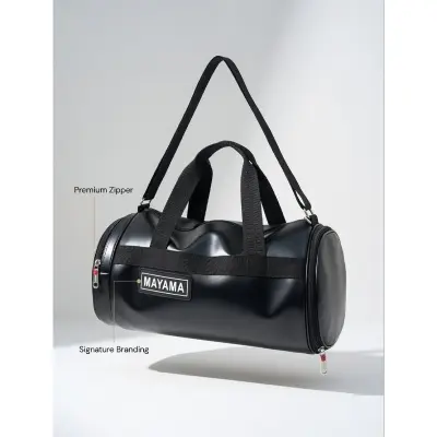 Picture of Premium Black Gym Travel Duffle Bag – Mayama