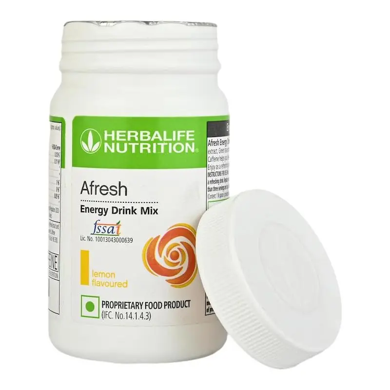 Picture of Herbalife afresh energy drink mix lemon flavour - 50gm