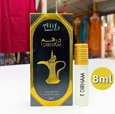 Picture of Dirham attar by Alif (Alif new collection) 8 ml roll on long lasting fragrance