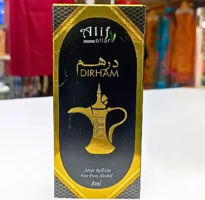 Picture of Dirham attar by Alif (Alif new collection) 8 ml roll on long lasting fragrance