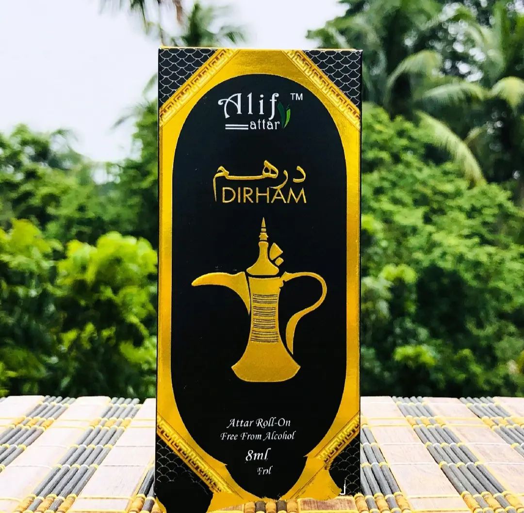 Picture of Dirham attar by Alif (Alif new collection) 8 ml roll on long lasting fragrance