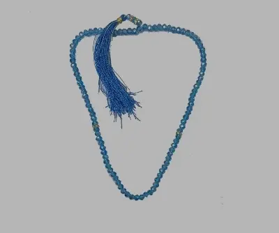 Picture of Muslim Tasbih 99 Beads Islam Prayer. - Blue