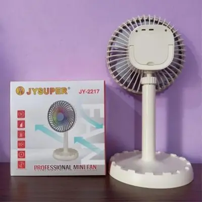 Picture of JYSUPER JY-2217 USB Rechargeable Mini Table Fan
