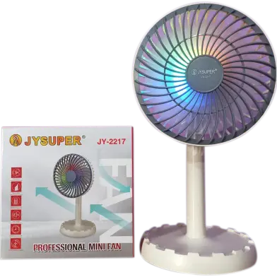 Picture of JYSUPER JY-2217 USB Rechargeable Mini Table Fan