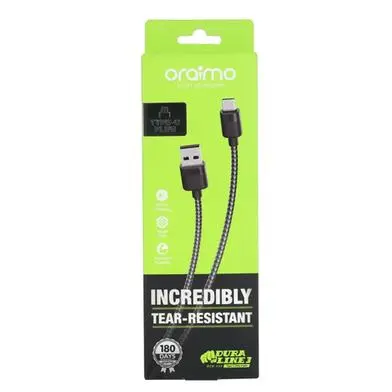 Picture of Data Cable 3A 1M Type C To Lightning Type C To Type C - Black