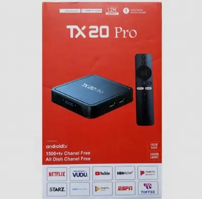 Picture of Original TX 20 pro 12K Smart TV Box - Black