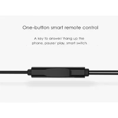 Picture of Remax RM-512 3.5mm Wired Music Earphone Heavy Bass - Black