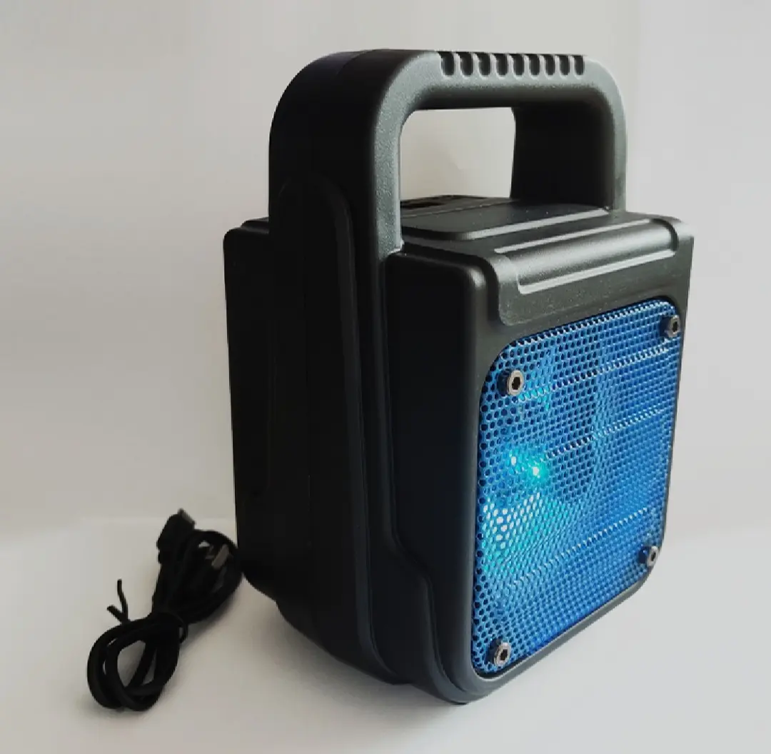 Picture of GTS 1363 Wireless Bluetooth Rechargeable Speaker EXTRA BASS Bluetooth speaker Portable Speaker smart speaker - Black