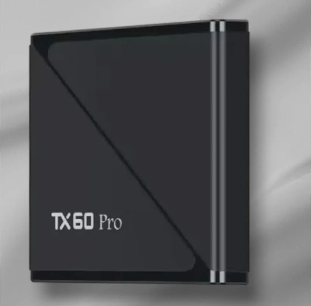 Picture of TX60 Pro 14K Ultra HD Smart Android TV Box with Voice Control Remote - Black