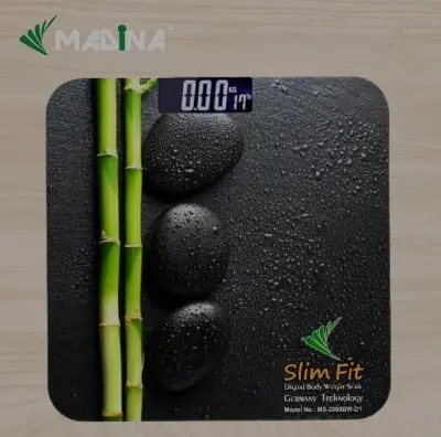 Picture of Madina Electronic Weight Scales/ Madina Digital Body Scale LED Display 180KG - Black