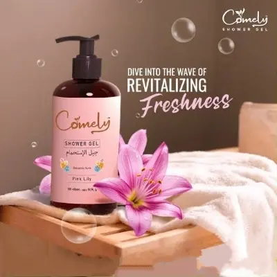 Picture of Comely Shower Gel 350 ml (Pink Lilly) - Pink lily
