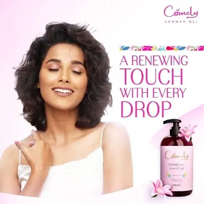 Picture of Comely Shower Gel 350 ml (Pink Lilly) - Pink lily