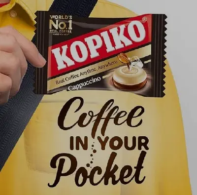 Picture of Kopiko Cappuccinoo Candy 1 packet 40 pcs Chocolate