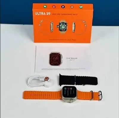 Picture of Ultra S9 Android 5g Smartwatch With Dual Camera 32GB/256GB - (Body Color-Golden with double Straps) - Multicolor