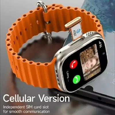 Picture of Ultra S9 Android 5g Smartwatch With Dual Camera 32GB/256GB - (Body Color-Golden with double Straps) - Multicolor