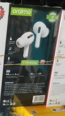 Picture of Airpods Pro Wireless Headphone With Clear Sound Premium Quality - White