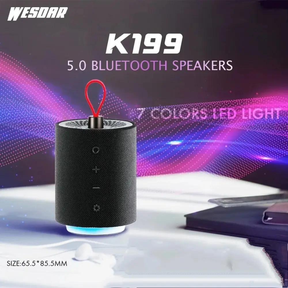 Picture of WESDAR K199 Waterproof Portable Bluetooth Speaker