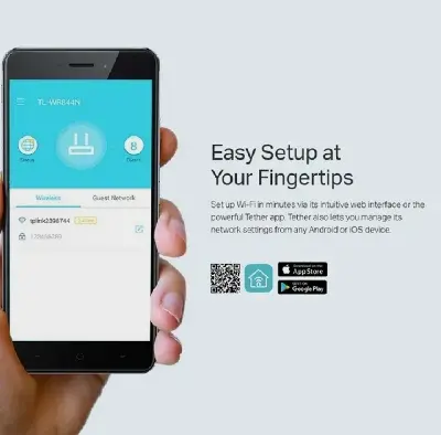 Picture of TL-WR840N 300Mbps Wireless N Router.  - White