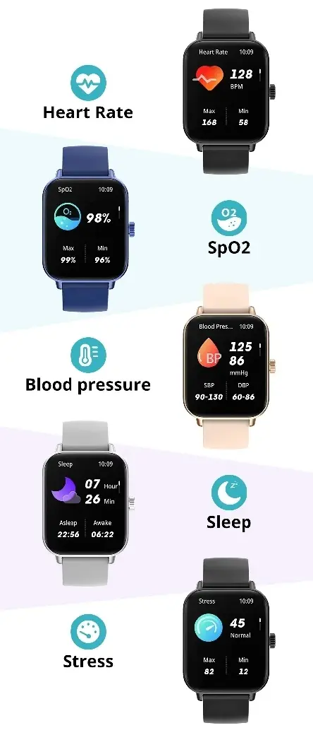 Picture of COLMI P81 Voice Calling Smart Watch Ultra 1.9 inch Screen 24H Health Monitor 100+ Sports Modes, Bluetooth Smartwatch for Men & Women