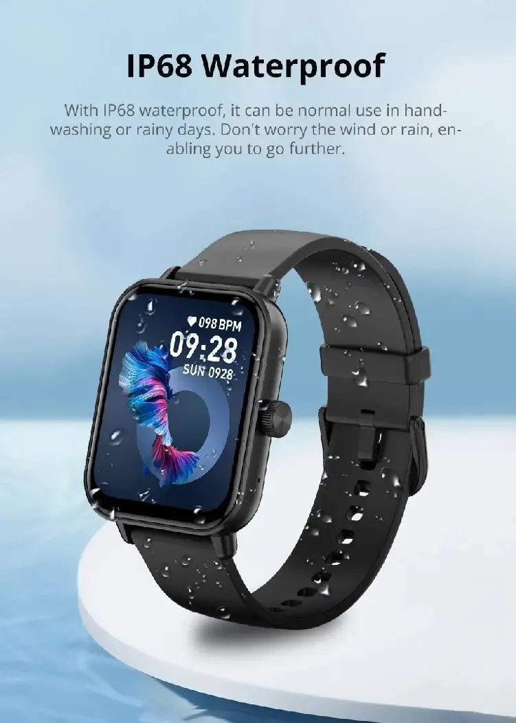 Picture of COLMI P81 Voice Calling Smart Watch Ultra 1.9 inch Screen 24H Health Monitor 100+ Sports Modes, Bluetooth Smartwatch for Men & Women