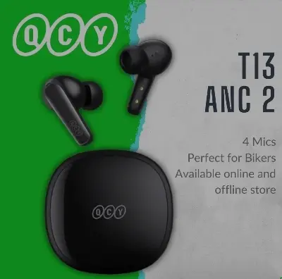 Picture of QCY T13 ANC 2 Truly Wireless Earbuds