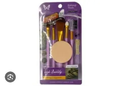 Picture of 05 pcs set Synthetic Bristles Mackup Brushes Set, Makeup Kit For Girls And Women For Daily Use 5pcs