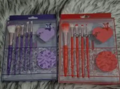 Picture of Multiple Colour FAFULAMEI makeup 8 pc brush set - Multicolor