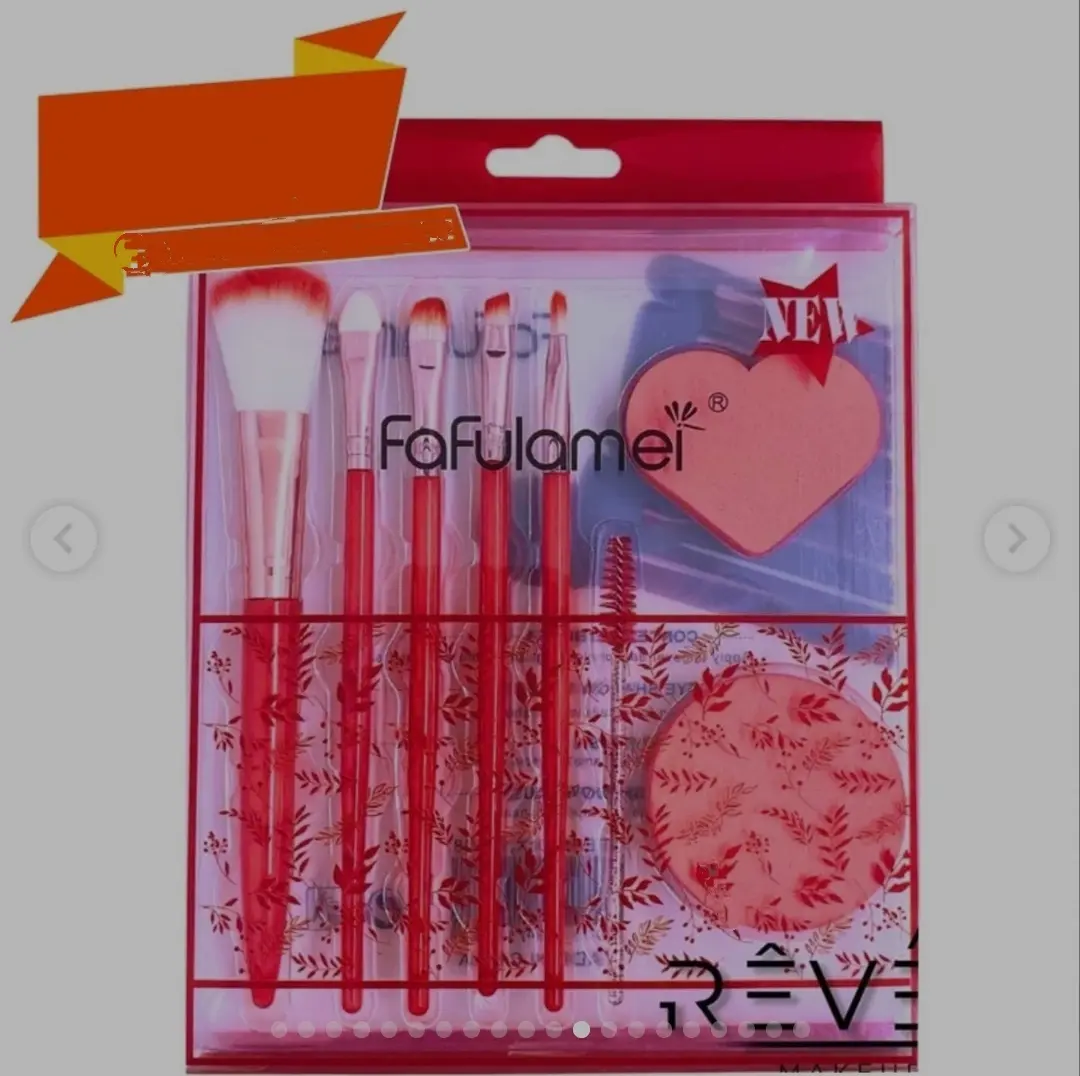 Picture of Multiple Colour FAFULAMEI makeup 8 pc brush set - Multicolor