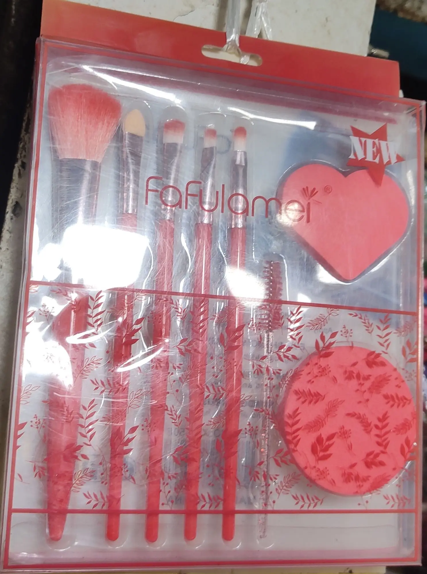 Picture of Multiple Colour FAFULAMEI makeup 8 pc brush set - Multicolor