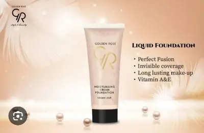 Picture of GOLDEN ROSE Moisturizing Cream Foundation 10 with vitamin A and E - 35