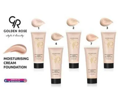 Picture of GOLDEN ROSE Moisturizing Cream Foundation 10 with vitamin A and E - 35