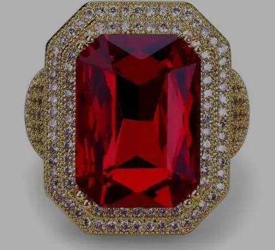 Picture of Stone Finger Ring for Women & Girls - 1 Piece -Ring for Women - Ring for Girls