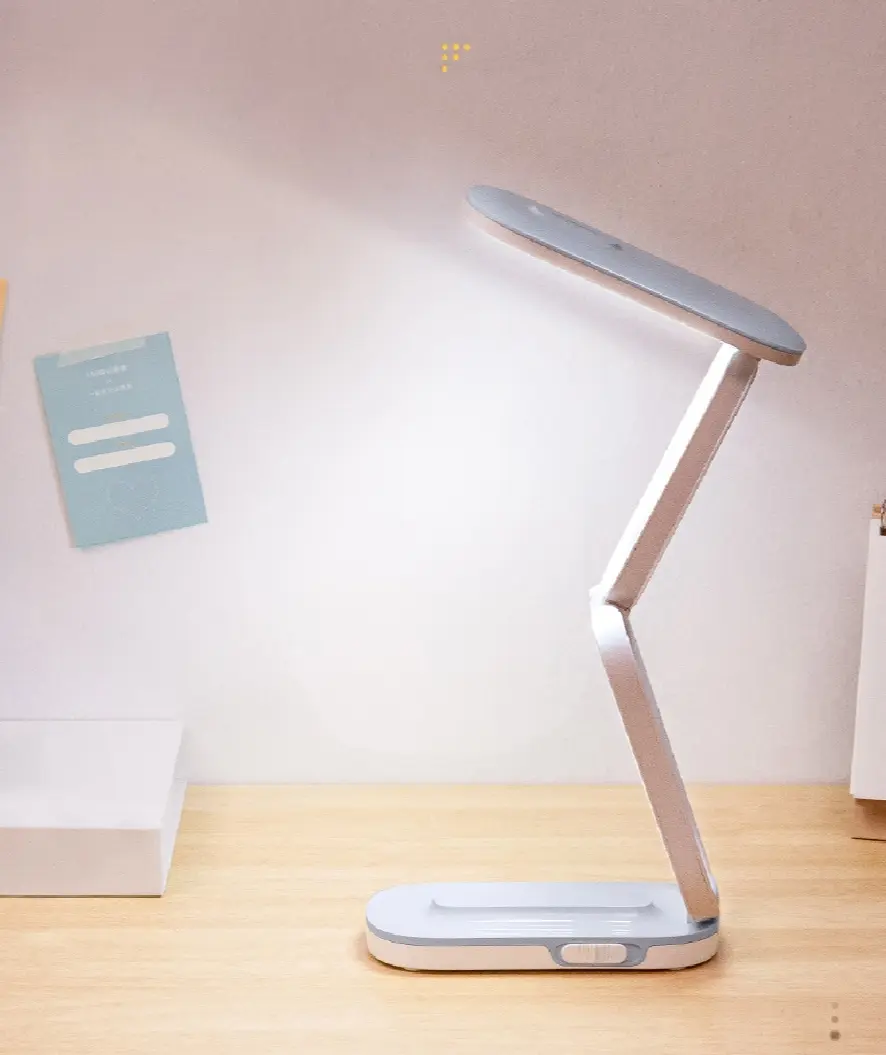 Picture of Rechargeable LED Desk Lamp with Adjustable Brightness and Eye-Caring Technology - table lamp - Multicolor