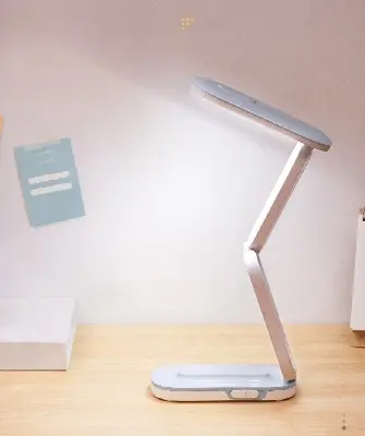 Picture of Rechargeable LED Desk Lamp with Adjustable Brightness and Eye-Caring Technology - table lamp - Multicolor