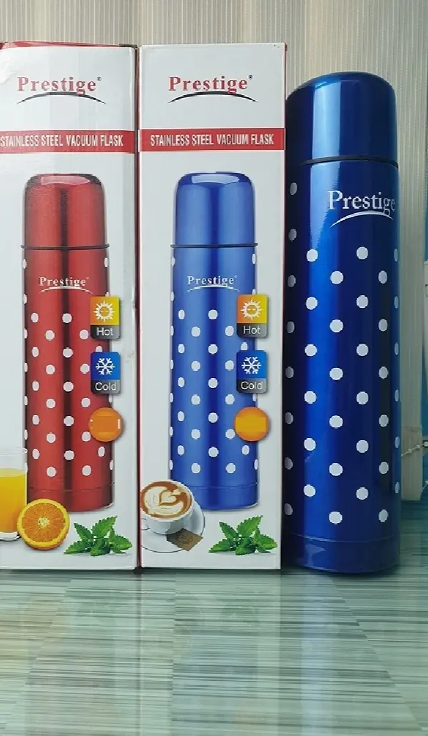 Picture of 1000ML/1 LITRE ALL STEEL HOT/COLD WATER FLASK/TEA FLASKS/VACUUM BOTTLE