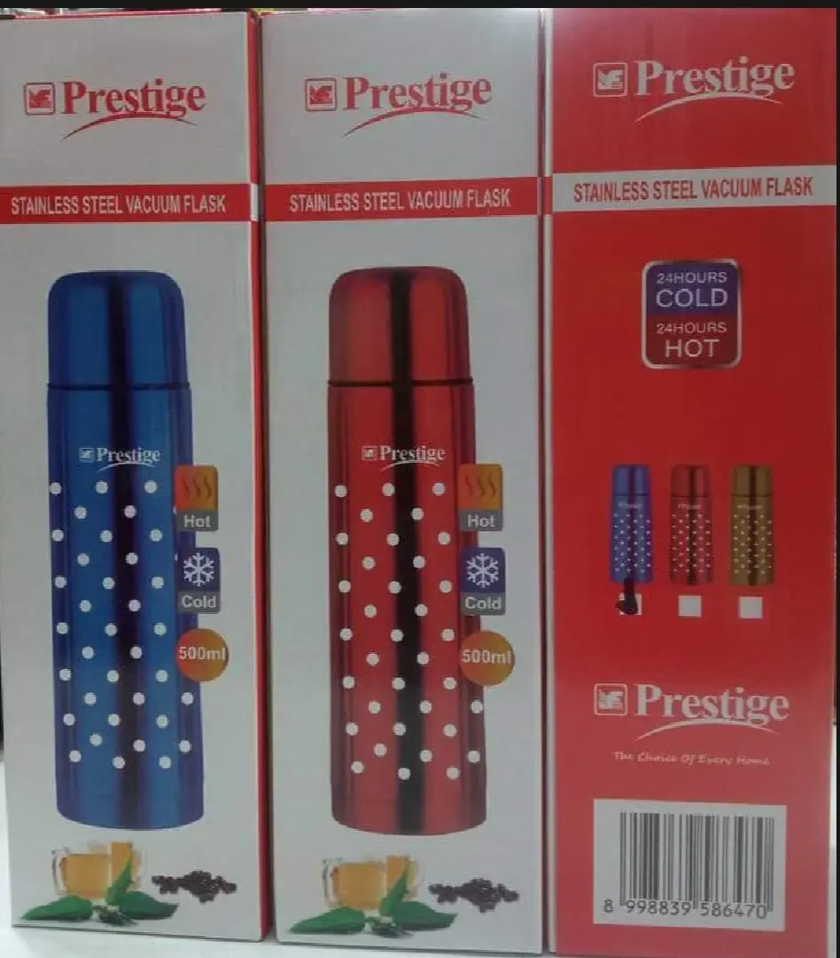 Picture of 1000ML/1 LITRE ALL STEEL HOT/COLD WATER FLASK/TEA FLASKS/VACUUM BOTTLE