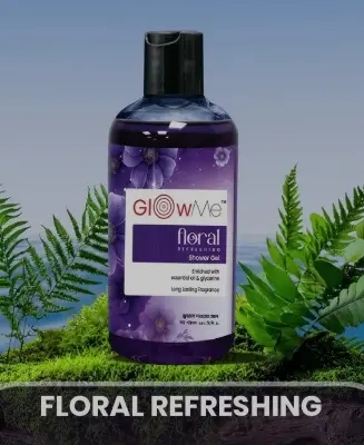 Picture of Floral Refreshing Shower Gel 250ml - Glow Me Floral